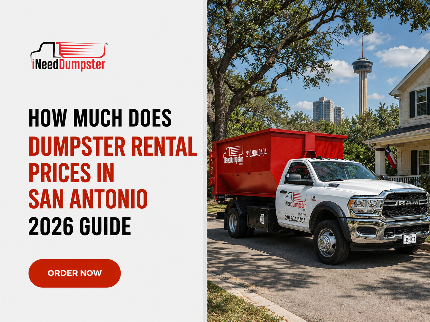 How Much Does Dumpster Rental Cost in San Antonio?